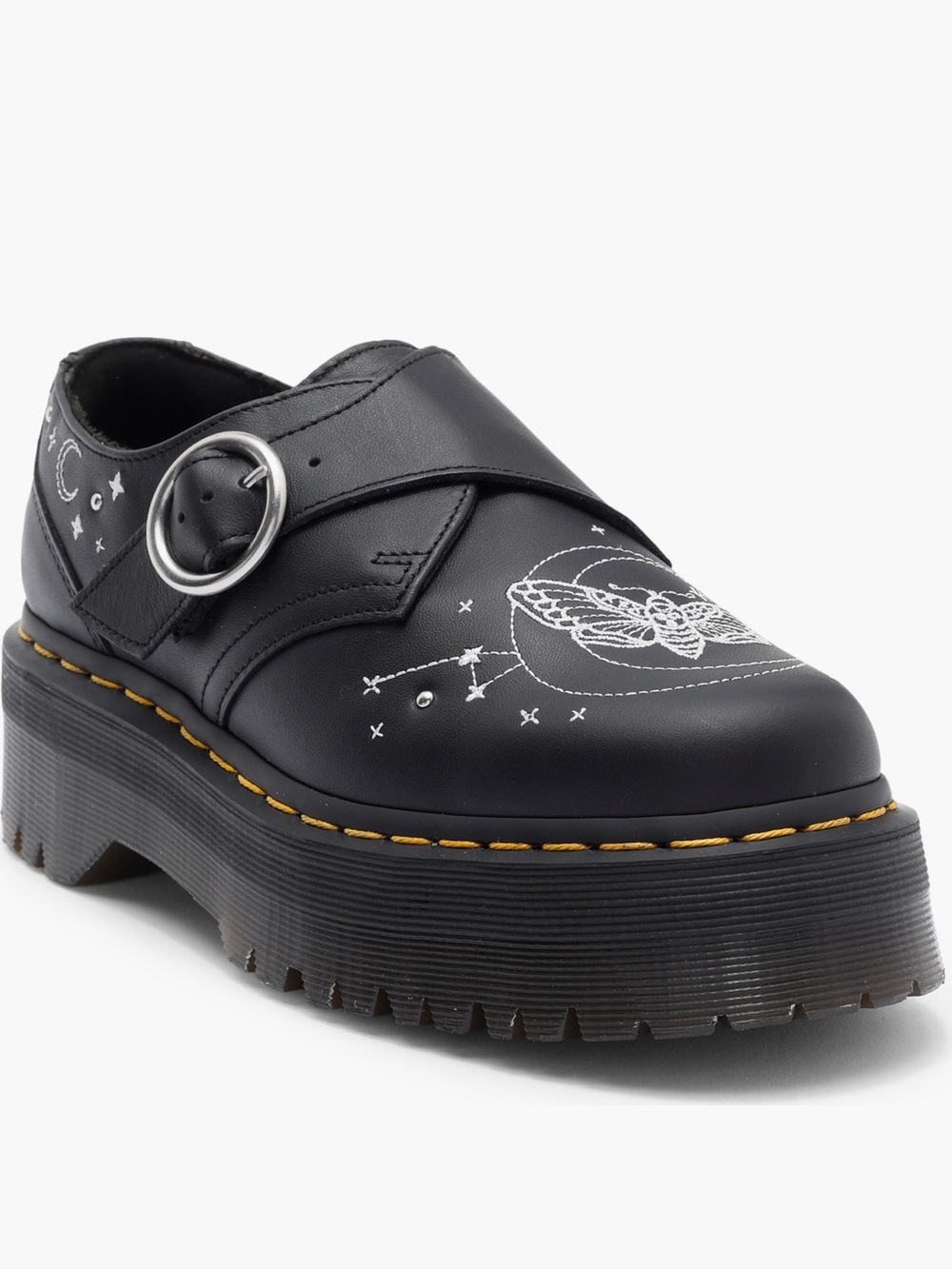 🦋 Dr. Martens Celestial Moth Monk strap Platform 🦋